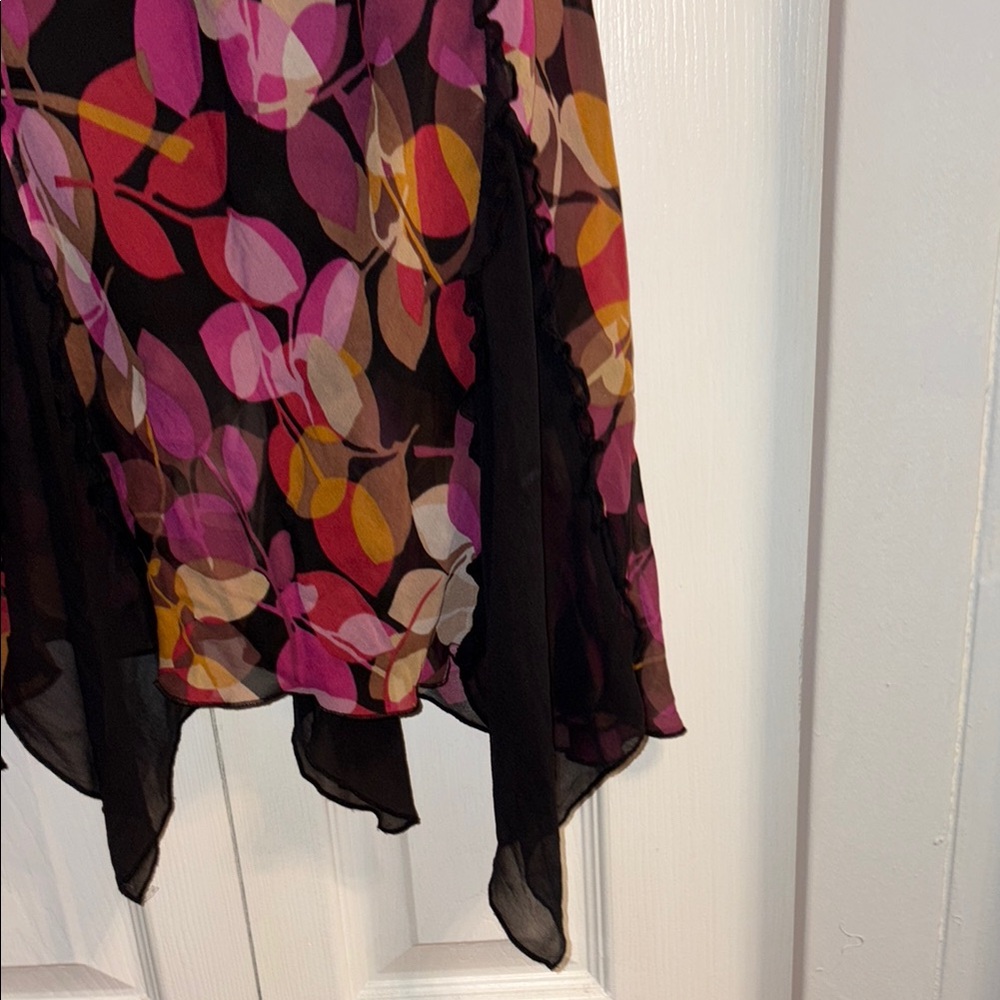 Floral Multicolor Midi Dress - Picture 5 of 10